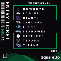 SquareUp Game Phase Ticket
