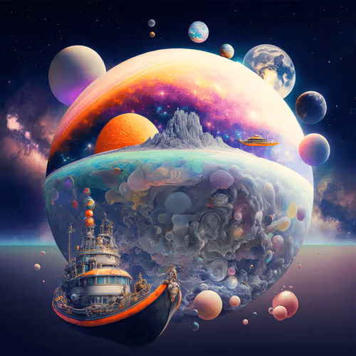 Galaxies Strange World