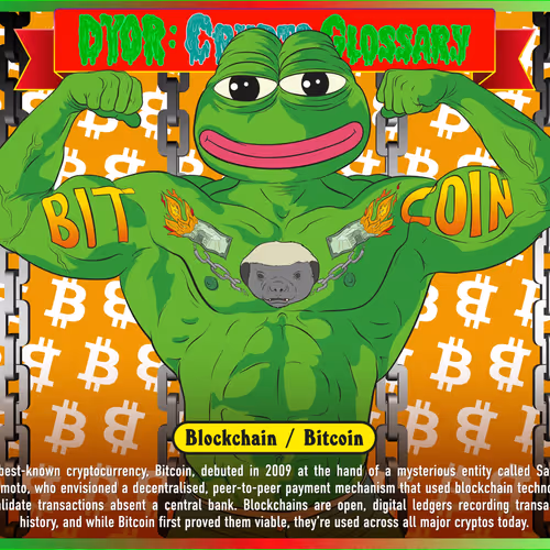 Dyor Crypto Glossary Open Edition By Moxarra