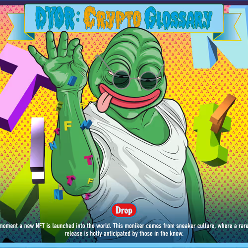 Dyor Crypto Glossary Open Edition By Moxarra
