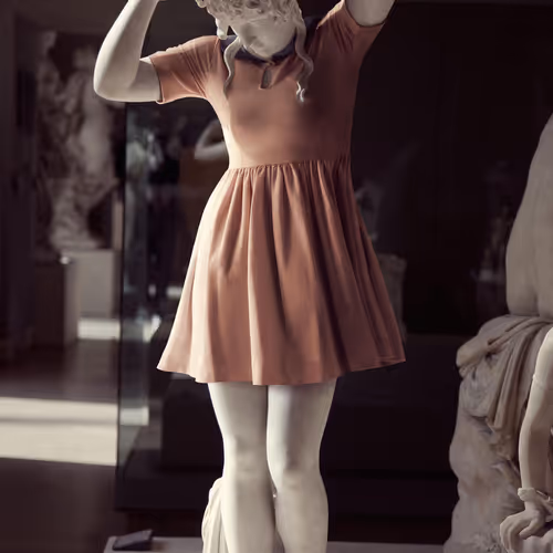 Hipsters In Stone By Leo Caillard