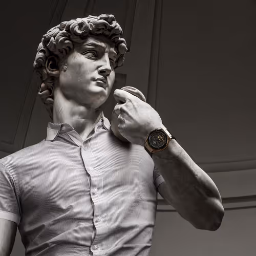 Hipsters In Stone By Leo Caillard