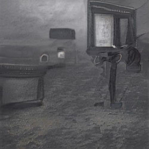 chair’d in the adamant of time.