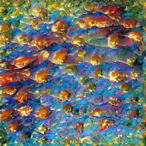 the rainbow fish is eaten by a bigger fish