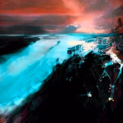 from above