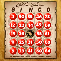 Bingo Card #7516