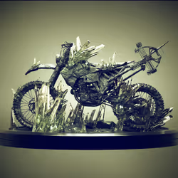 Green Crystal Bike