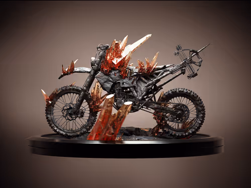 Red Crystal Bike