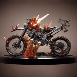 Red Crystal Bike