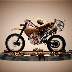 Motorcycle Girl Bike