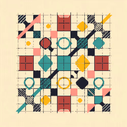 Pixel Art Blocks By Teresa Muller