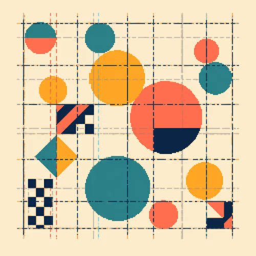 Pixel Art Blocks By Teresa Muller