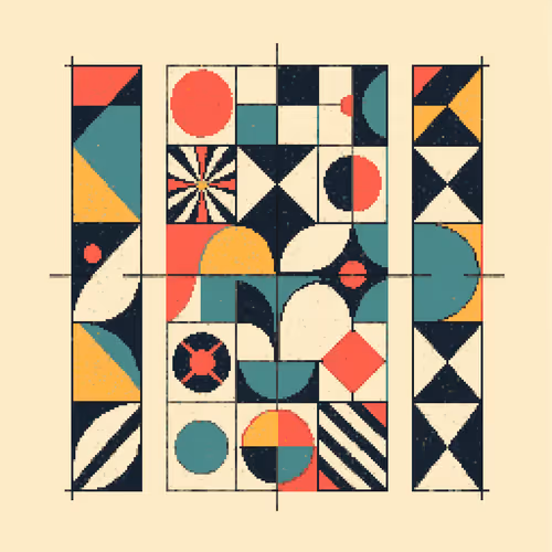 Pixel Art Blocks By Teresa Muller