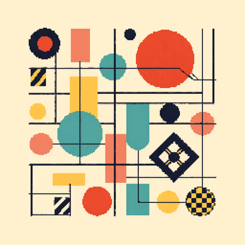 Pixel Art Blocks By Teresa Muller