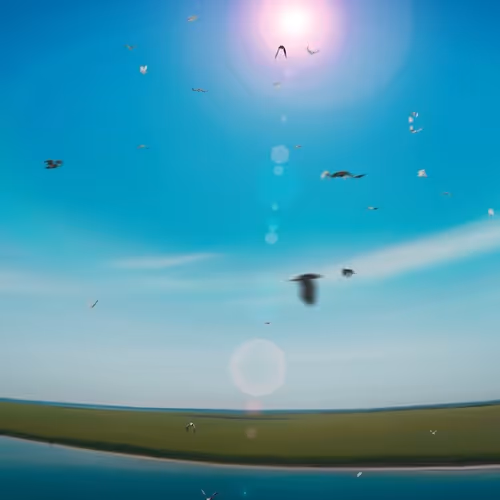 The Swarm: r = θ by Yoshi Sodeoka