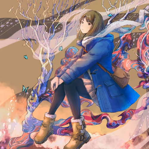 Cloud Sky Girl Fnd