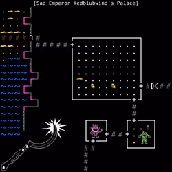 Sad Emperor Kedblubwind's Palace 