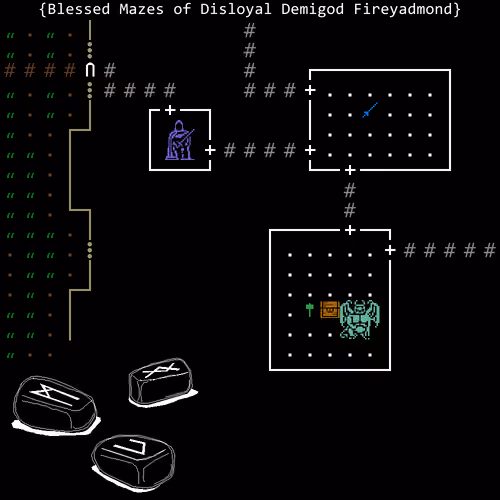 Blessed Mazes of Disloyal Demigod Fireyadmond 