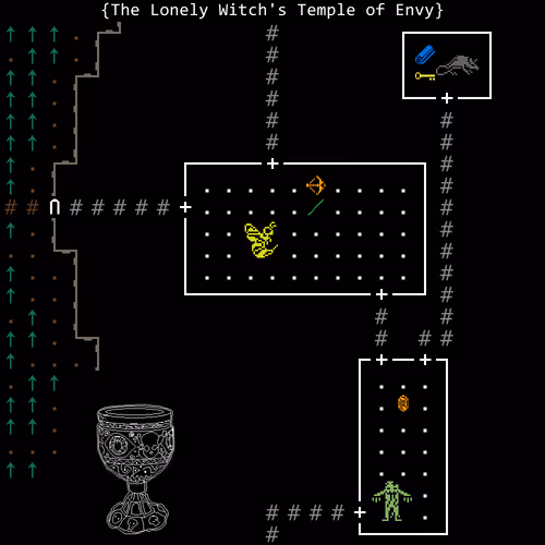 The Lonely Witch's Temple of Envy 