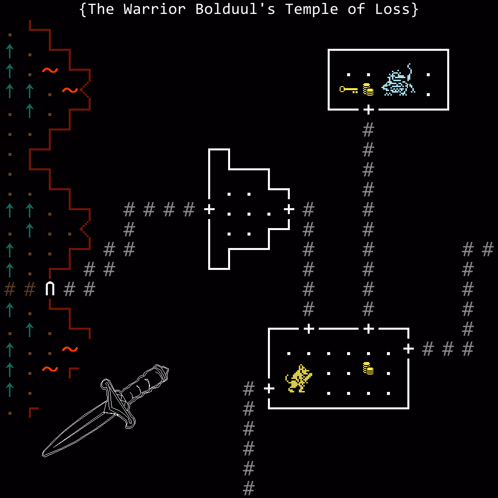The Warrior Bolduul's Temple of Loss 