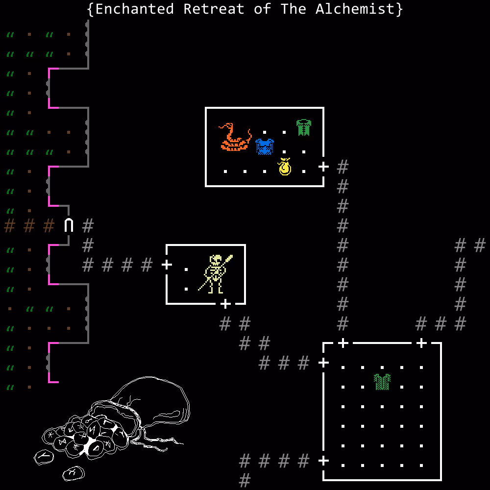 Enchanted Retreat of The Alchemist 