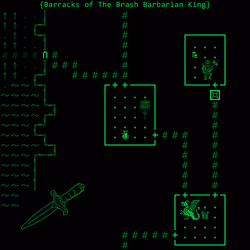 Barracks of The Brash Barbarian King 