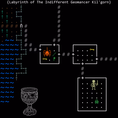 Labyrinth of The Indifferent Geomancer Kil'gorn 