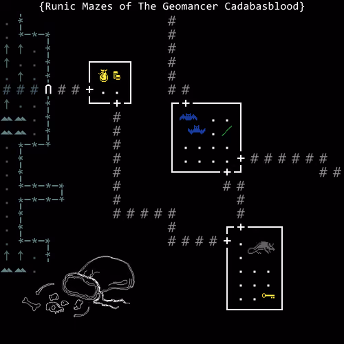 Runic Mazes of The Geomancer Cadabasblood 