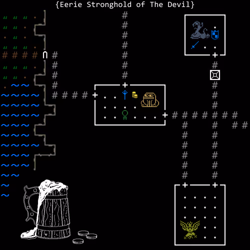 Eerie Stronghold of The Devil 