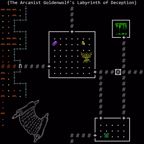 The Arcanist Goldenwolf's Labyrinth of Deception 