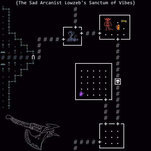 The Sad Arcanist Lowzeb's Sanctum of Vibes
