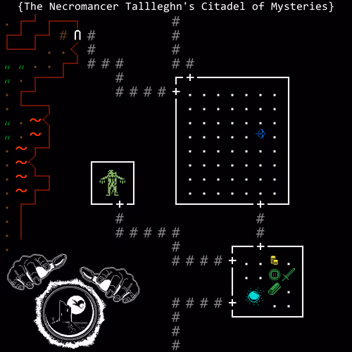 The Necromancer Tallleghn's Citadel of Mysteries