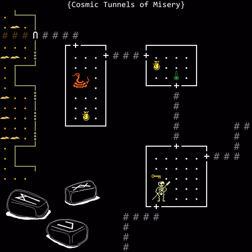 Cosmic Tunnels of Misery