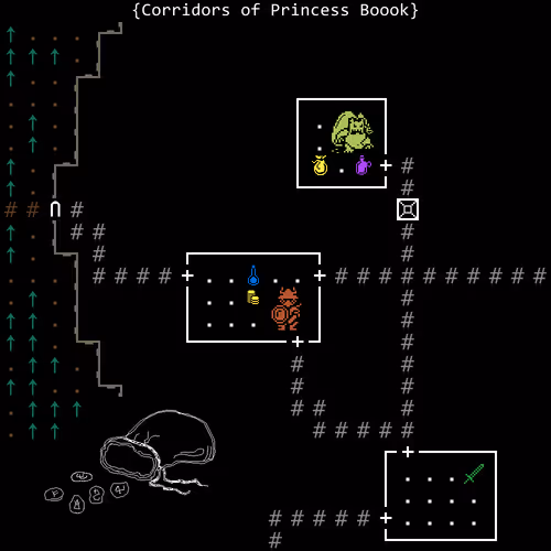 Corridors of Princess Boook 
