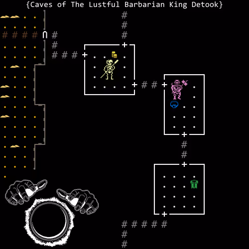 Caves of The Lustful Barbarian King Detook 