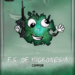Weaponized Countries #4170 F.s. Of Micronesia