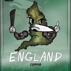 Weaponized Countries #1187 England