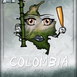 Weaponized Countries #3610 Colombia
