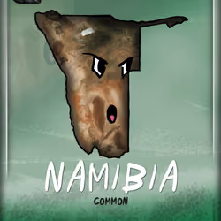 Weaponized Countries #3170 Namibia