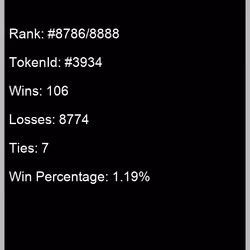 n War (rank #8786/8888)