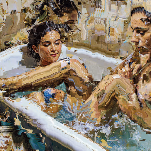 "In the Bath"