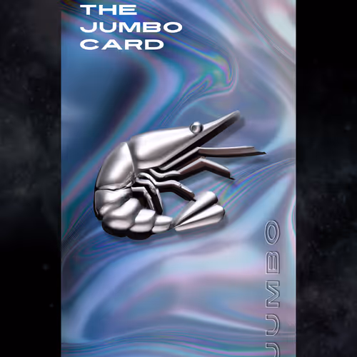 Shrimp Society Jumbo Card