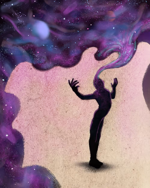 The Universe Thinks Through Us
