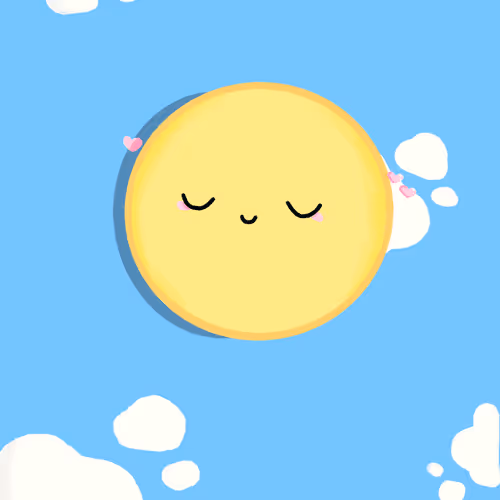 Sun And Moon By Bean