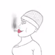 Smoking Woman #10
