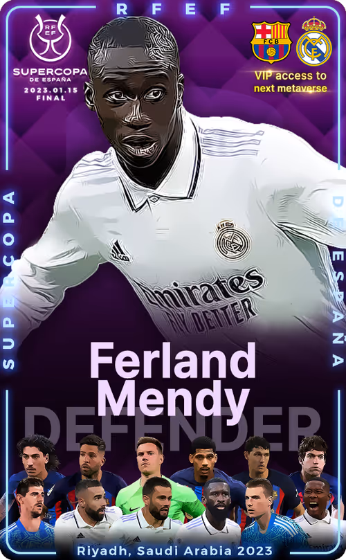 2022-23 SuperCup Of Real Madrid Ferland Mendy