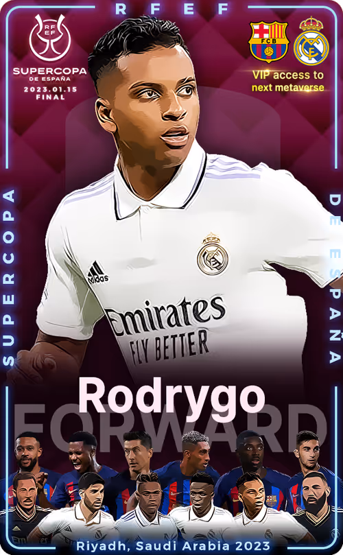 2022-23 SuperCup Of Real Madrid Rodrygo