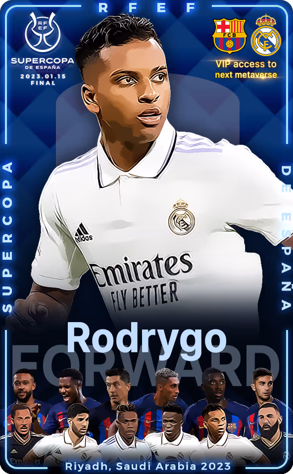 2022-23 SuperCup Of Real Madrid Rodrygo