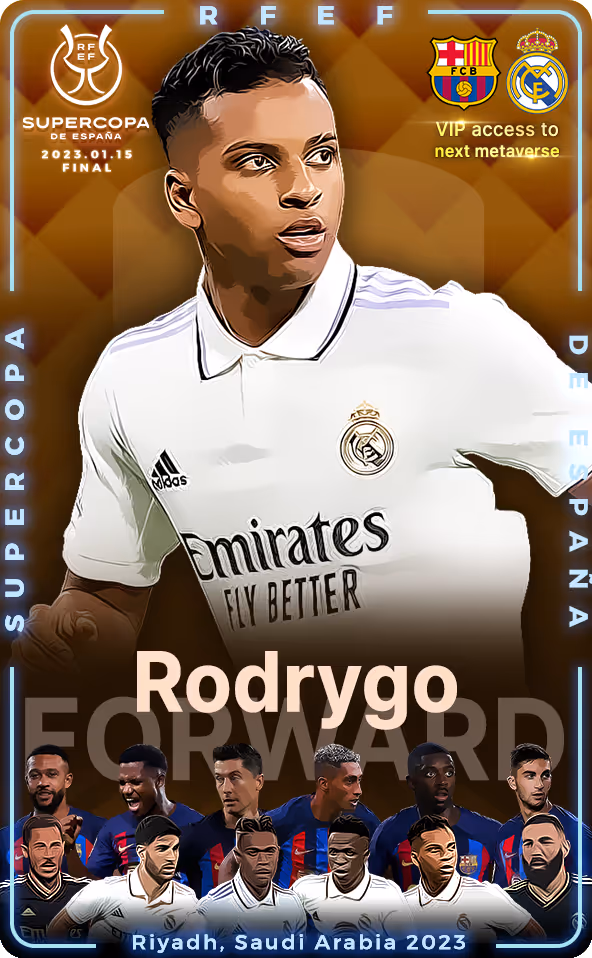 2022-23 SuperCup Of Real Madrid Rodrygo