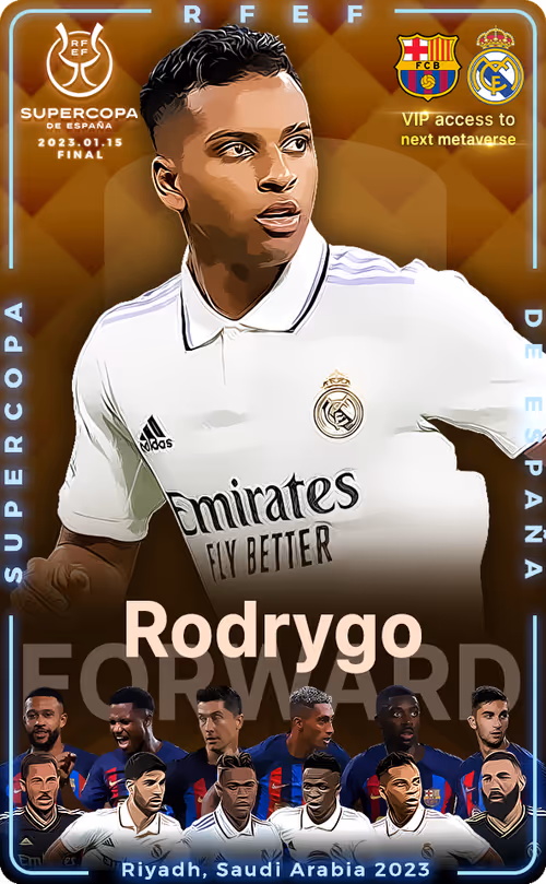 2022-23 SuperCup Of Real Madrid Rodrygo